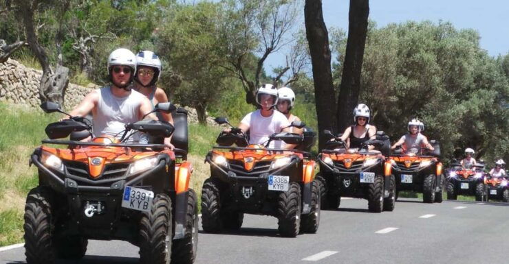 Peguera: Quad Full Day Tour - Itinerary Highlights
