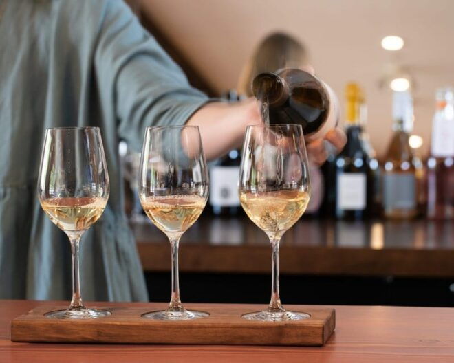 Penticton: Hop-On Hop-Off Trolley to The Naramata Bench - Explore Wineries and Breweries