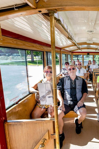 Penticton: Hop-On Hop-Off Trolley to The Naramata Bench - Fun for the Whole Family