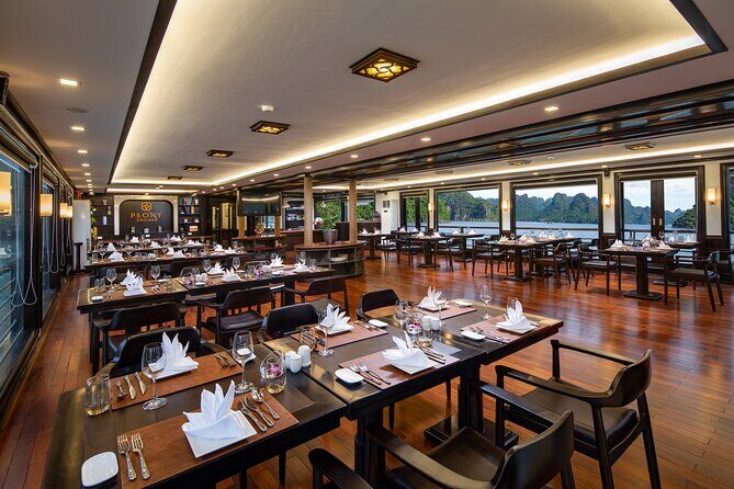 Peony Cruise Luxury Cruise in Halong Bay & Lan Ha Bay (2D1N) - Day 2: Sunrise, Cave Exploration, and Return