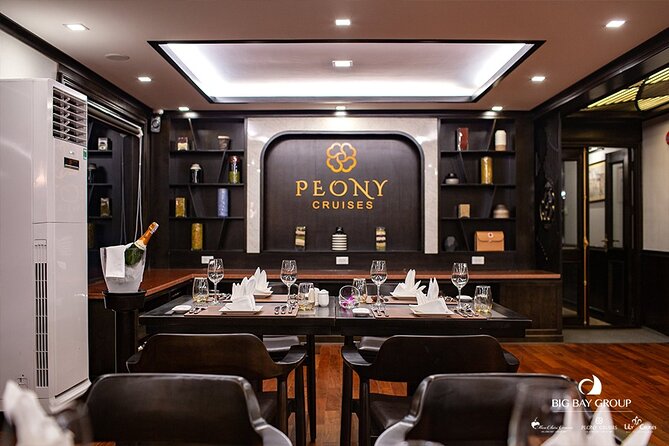 Peony Cruise Luxury Cruise in Halong Bay & Lan Ha Bay (2D1N) - Additional Information
