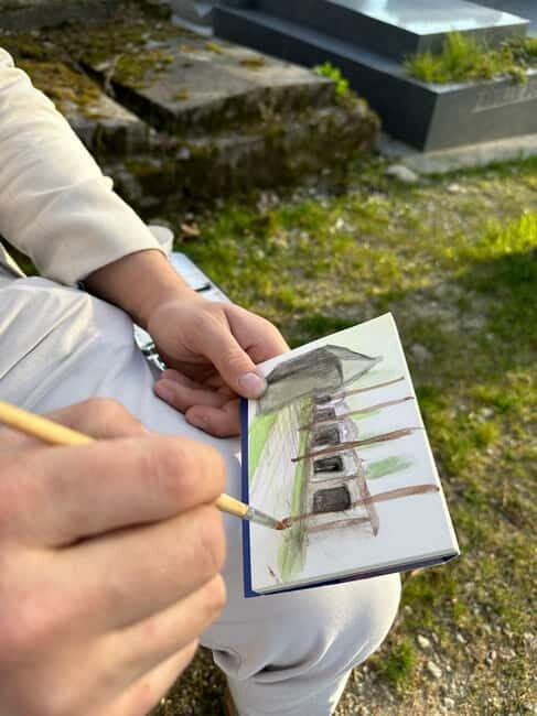 Père Lachaise Cemetery Watercolor Postcard Workshop in Paris - Authentic Insights from the Reviewers