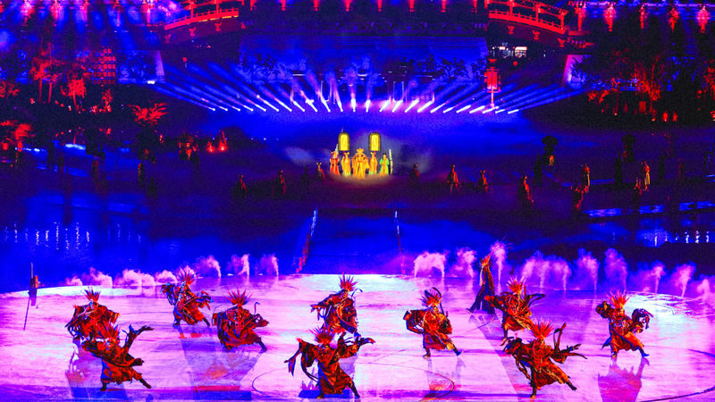 Performance tickets for Phoenix Dance in the Divine Capital in Luoyang + admission tickets to the Jiuzhou Pool of the Sui and Tang Luoyang City - Getting to the north side of Yaoguang Hall