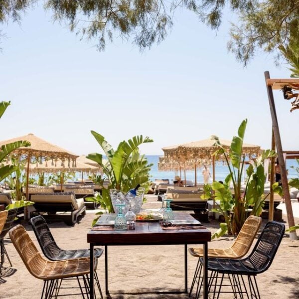 Perivolos Beach: Sun-Bed Experience FortyOne Bar Restaurant - Common Questions
