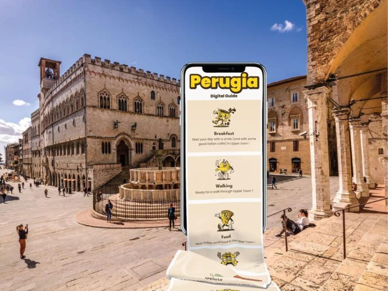 Perugia: Digital Guide Made With a Local for Your Tour - Pricing and Reservations