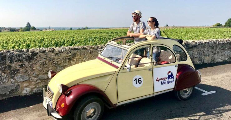 Pessac-Léognan : Citroën 2CV Private Half-Day Wine Tour - Itinerary Highlights