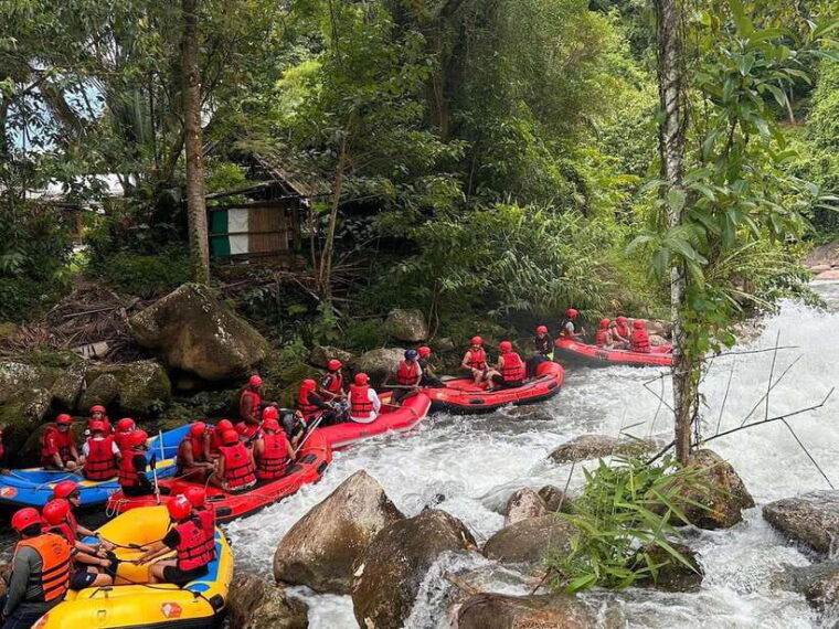 Phang Nga: ATV, ZipLine,Rafting Adventure & Monkey Temple - Adrenaline-Pumping ATV Ride Through the Jungle