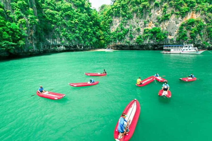 Phang Nga Bay: Full-Day Kayaking Tour by Boat From Phuket - Itinerary Highlights