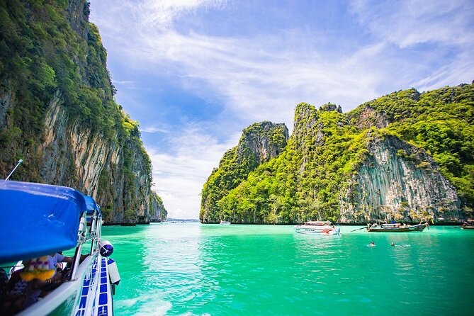 Phi Phi 4 Islands Green Island Snorkeling Tour By Speedboat From Phuket - Speedboat Experience
