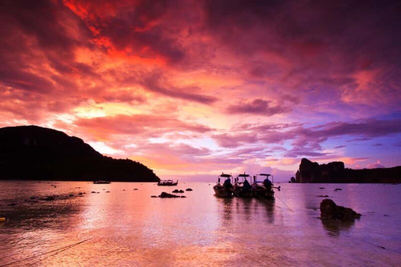 Phi Phi & 4 Islands sunset tour plus bioluminescent plankton - FAQs