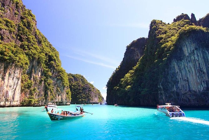 Phi Phi Island From Phuket by Speedboat With World Famous Mayabay - Speedboat Departure From Phuket