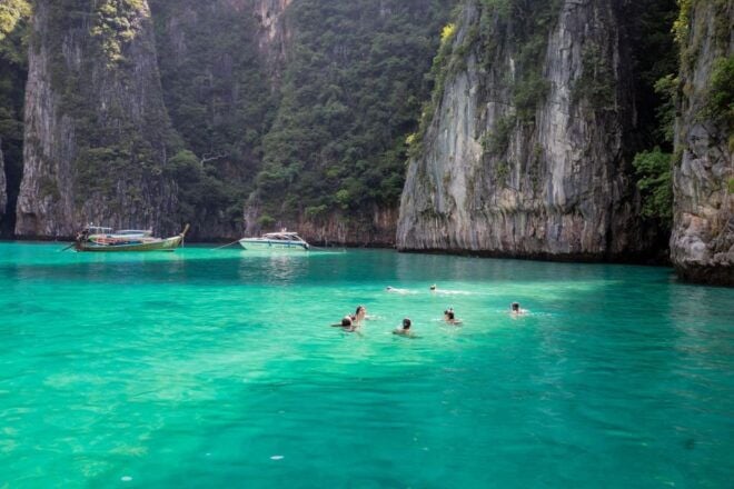 Phi Phi Island: Maya Bay Sunset & Plankton Speedboat Tour - Snorkeling With Luminous Plankton