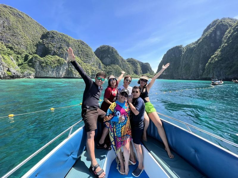 Phi Phi Islands Full-Day Snorkeling Experience - A busy route through Phi Phi