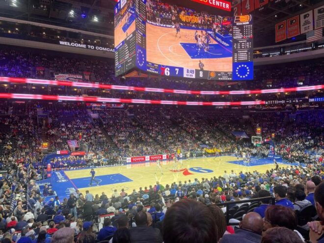 Philadelphia: Philadelphia 76ers Basketball Game Ticket - Directions and Venue Details