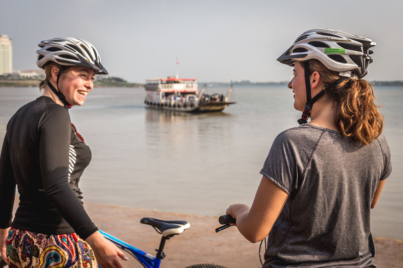Phnom Penh: Countryside Bike Tour on the Silk Islands - From ferry port to island lanes