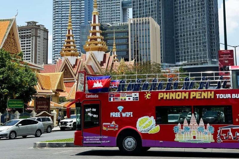 Phnom Penh: Hop-On Hop-Off Bus Ticket Free Mekong Cruise - A Complete Guide to the Phnom Penh Hop-On Hop-Off & Mekong Cruise
