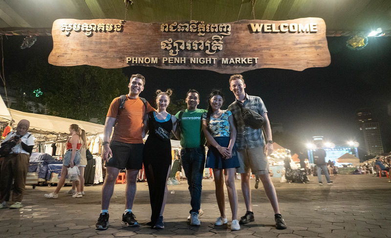 Phnom Penh Royal Palace Evening Tour - A Phnom Penh night tour with a route to verify