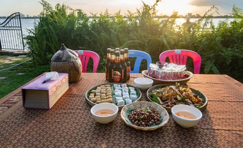 Phnom Penh: Silk Island Sunset by Tuk Tuk with food & drinks - Good To Know