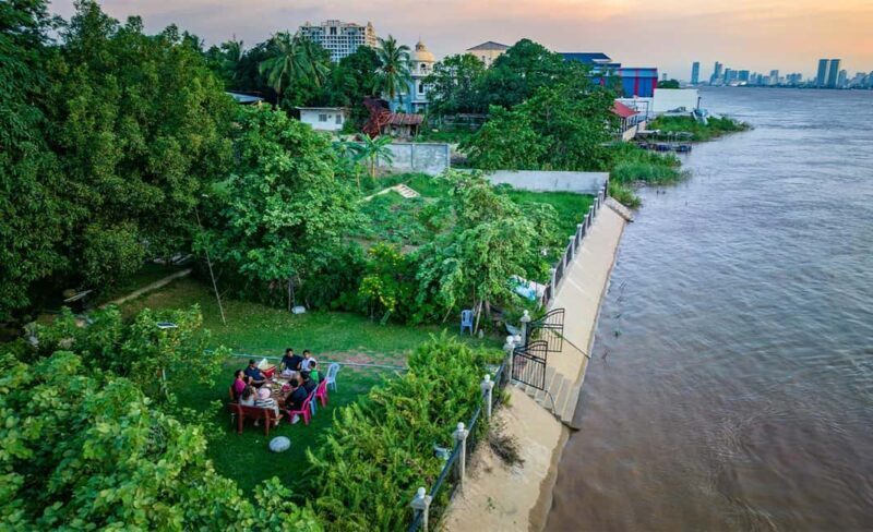 Phnom Penh: Silk Island Sunset by Tuk Tuk with food & drinks - The Sum Up