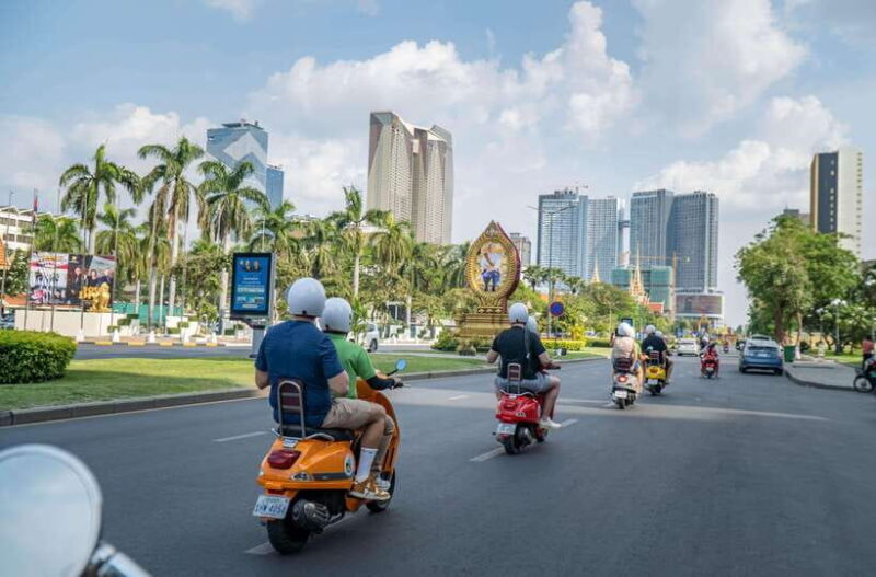 Phnom Penh Sunset Cruise & Evening City Tour Vespa Adventure - Frequently Asked Questions