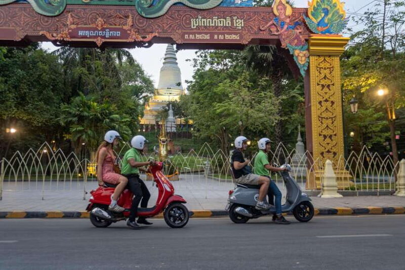Phnom Penh Sunset Cruise & Evening City Tour Vespa Adventure - The Sum Up