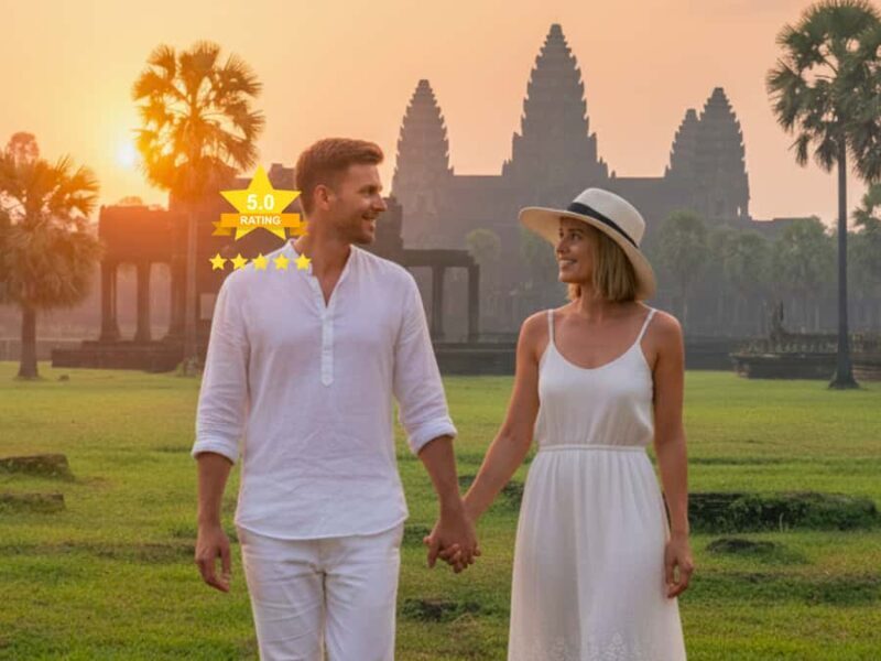 Phnom Penh to Angkor Wat, Bayon & Ta Prohm Day Trip + Lunch - Transportation and Group Size