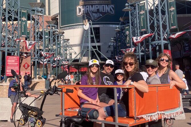 Phoenix Downtown Personalized Pedicab Tours - The Value of the Experience