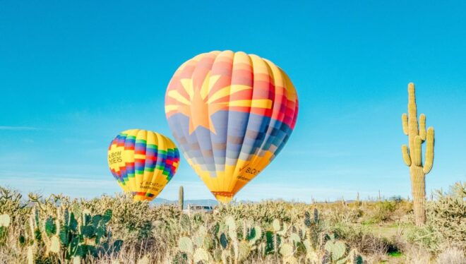 Phoenix: Hot Air Balloon Flight With Champagne - Directions