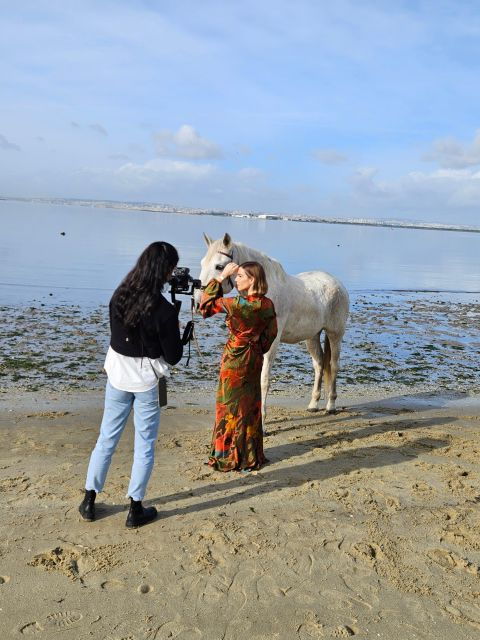 Photo Session With Horses on the Beach or in the Countryside - Full Description