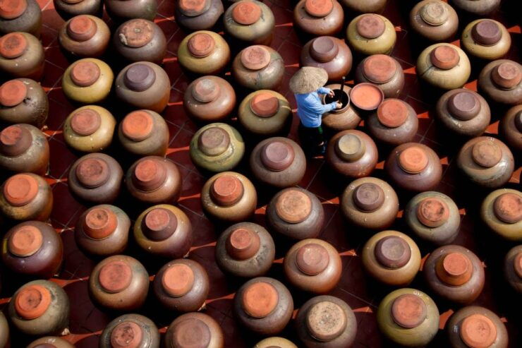 Photo Tour: Ban Yen Nhan Soy Sauce Village - Experience the Soy Sauce Making Process