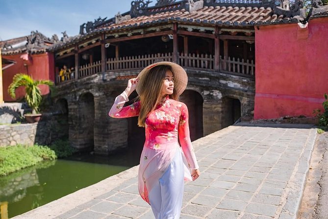 PhotoShoot Ao Dai Vietnam in Hoi An - Traditional Vietnamese Ao Dai Dress Option