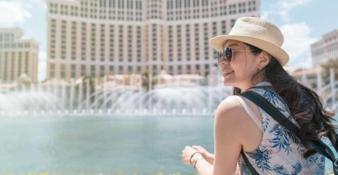 Photoshoot at The Las Vegas Strip & Bellagio Fountains - Full Description