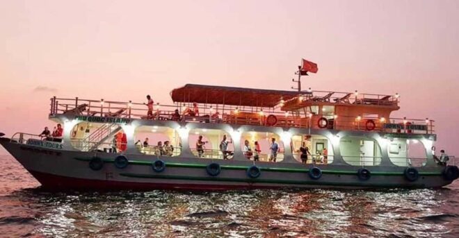 Phu Quoc: Sunset and Squid Fishing Boat Tour With Dinner - Itinerary Details
