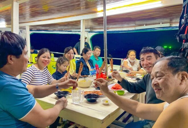 Phu Quoc: Sunset and Squid Fishing Boat Tour With Dinner - Whats Included