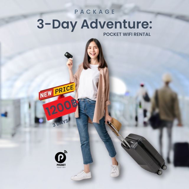 Phuket: 4G Pocket Wifi Service With Unlimite Data - Unlimited Data Usage Included