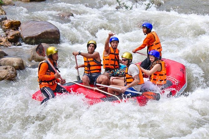 Phuket Adventure Day Tour for Rafting 7 Km., Zipline, Waterfall and Lunch - Tour Itinerary