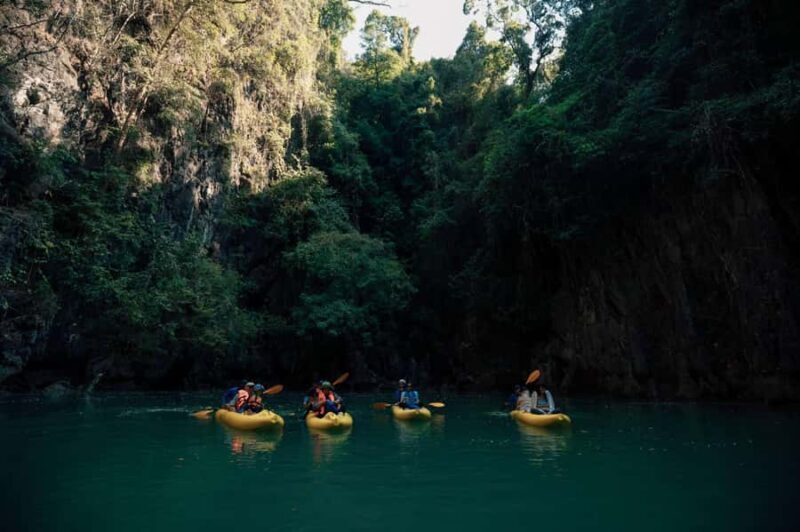 Phuket: Bioluminescent Plankton Cave Kayaking with Dinner - Transportation, Timing, and Group Dynamics