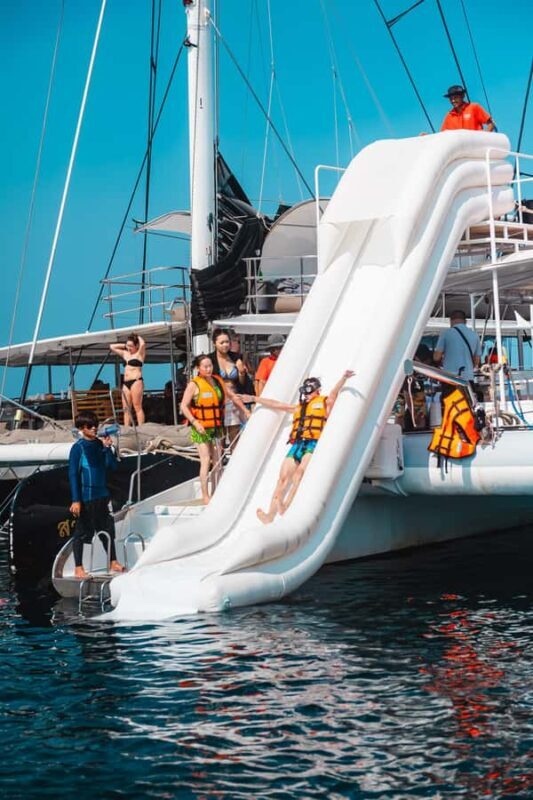 PHUKET: Catamaran CORAL+RACHA with Waterslide&Lunch&transfer - Who Will Love This Tour?