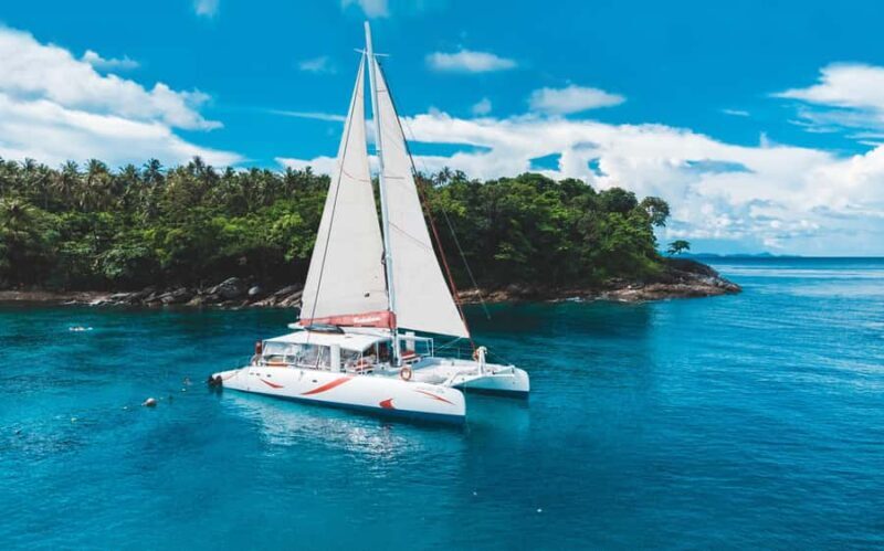 PHUKET: Catamaran CORAL+RACHA with Waterslide&Lunch&transfer - FAQ
