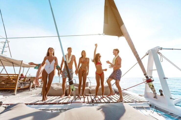 Phuket: Coral and Racha Islands Hype Luxury Catamaran - Experience on a Luxury Catamaran