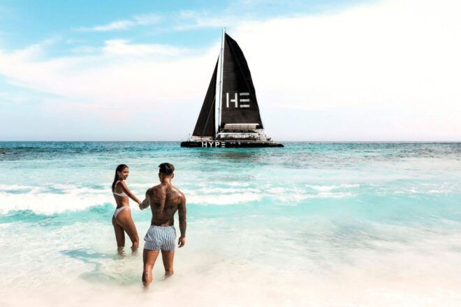 Phuket: Coral and Racha Islands Hype Luxury Catamaran - Relaxation and Sunbathing on Day Beds