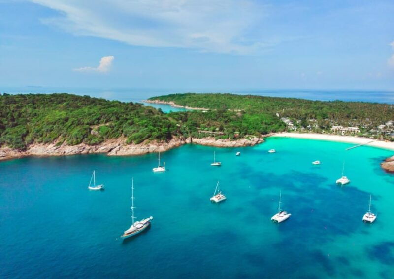 Phuket: Coral Island Catamaran Cruise With Sunset Dinner - Itinerary and Highlights