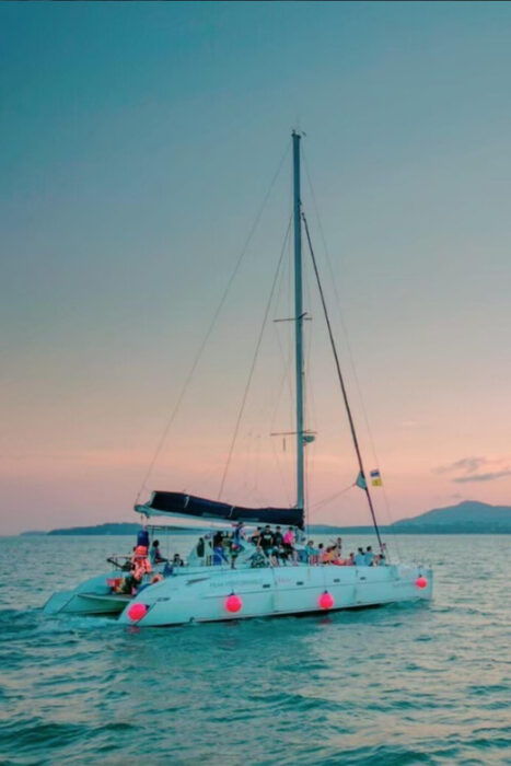 Phuket: Coral Island Catamaran Cruise With Sunset Dinner - Hotel Pickup and Drop-off