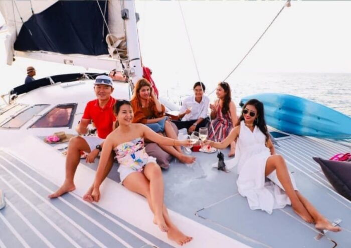 Phuket: Coral Island Catamaran Cruise With Sunset Dinner - Activities and Amenities