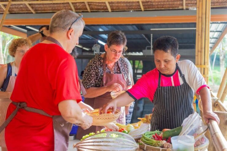 Phuket: Elephant Sanctuary,Cooking Class and Waterfall Tour - Elephant Sanctuary Experience