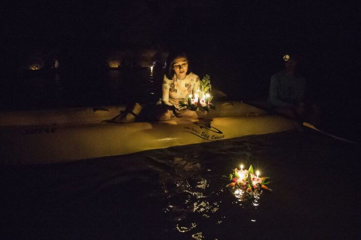 Phuket: Hong by Starlight With Sea Cave Kayak & Loi Krathong - Full Description of the Activity