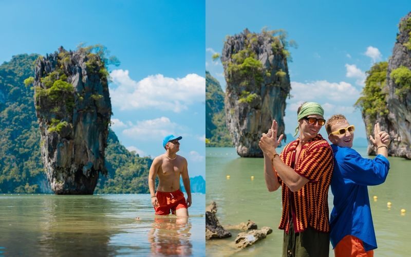 Phuket James Bond & Hong Islands Full-Day Catamaran Tour - Panyi village, lunch and the onboard food