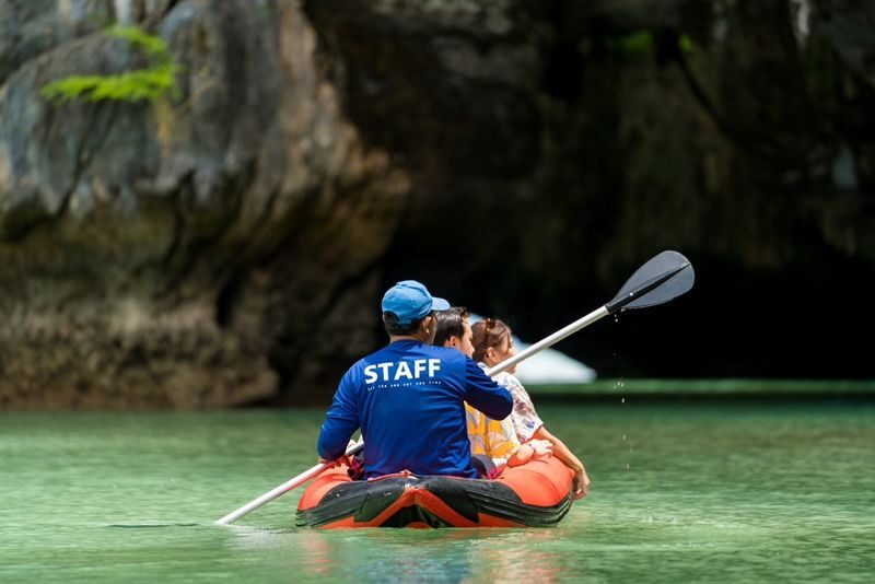 Phuket James Bond & Hong Islands One-Day Big Group Tour - Canoeing at Hong Island