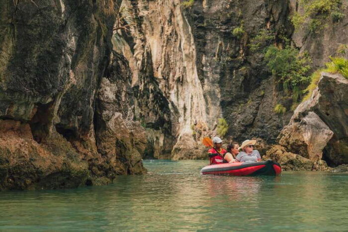 Phuket: James Bond Island Tour By Premium Speed Catamaran - Canoeing at Hong Island