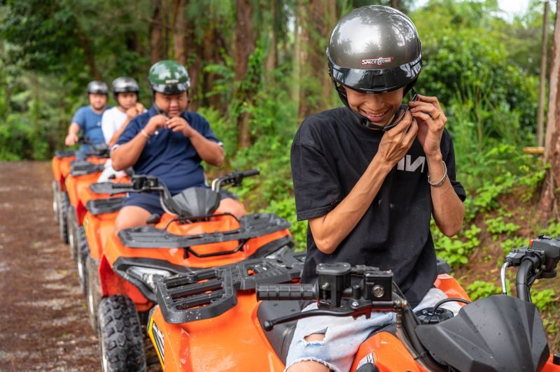 Phuket Jungle Extreme Atv & Zipline - What the 45-minute Green Mountain ride is like